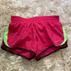 NIKE girls running shorts